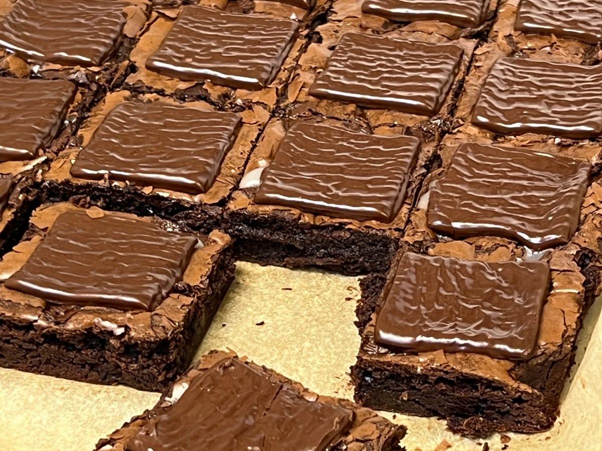 After eight fudge&nbsp;brownies